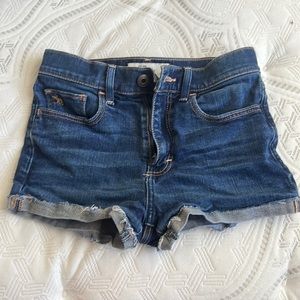 Abercrombie jean shorts